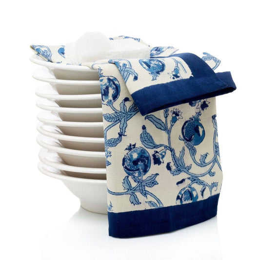 Granada Blue Tea Towels